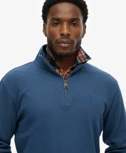Ribbed Half Zip Jumper