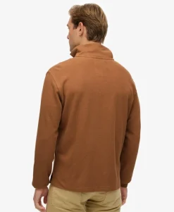 Ribbed Half Zip Jumper