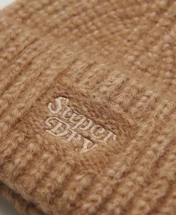 Rib Knit Beanie Hat