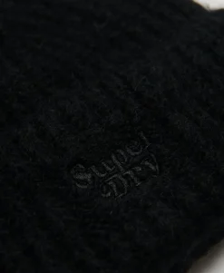 Rib Knit Beanie Hat