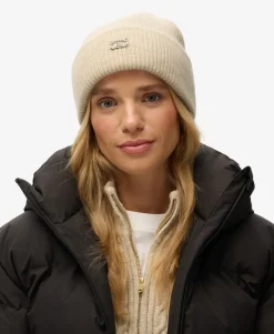 Rib Knitted Beanie Hat