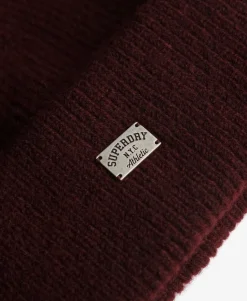 Rib Knitted Beanie Hat