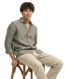 Riviera Long Sleeve Linen Shirt
