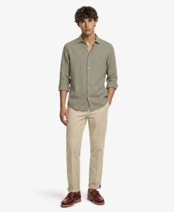 Riviera Long Sleeve Linen Shirt