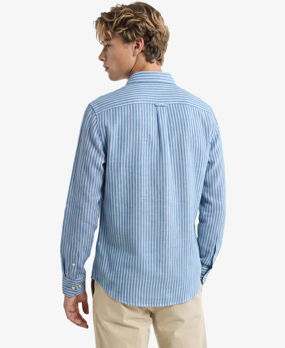 Riviera Long Sleeve Linen Shirt