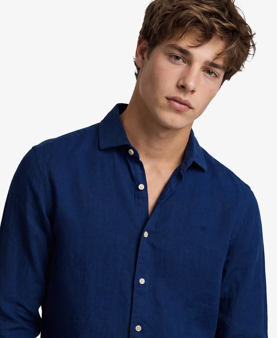 Riviera Long Sleeve Linen Shirt