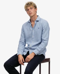 Riviera Long Sleeve Linen Shirt