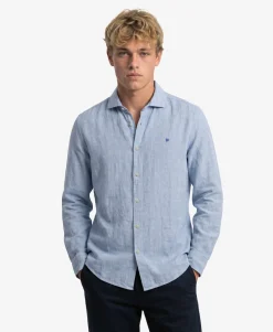 Riviera Long Sleeve Linen Shirt