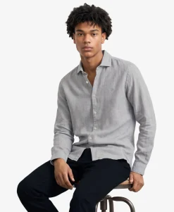 Riviera Long Sleeve Linen Shirt