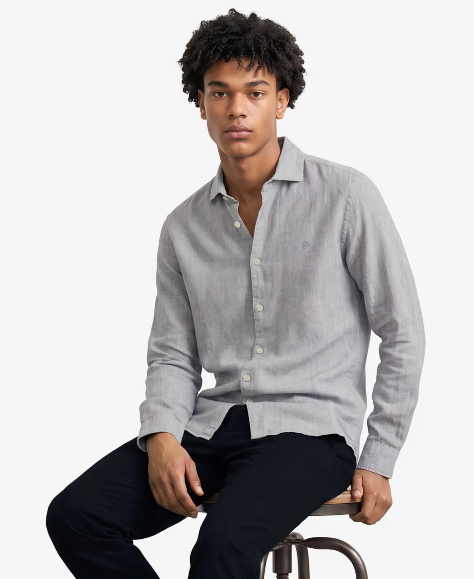 Riviera Long Sleeve Linen Shirt
