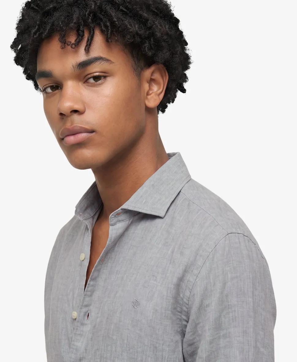 Riviera Long Sleeve Linen Shirt