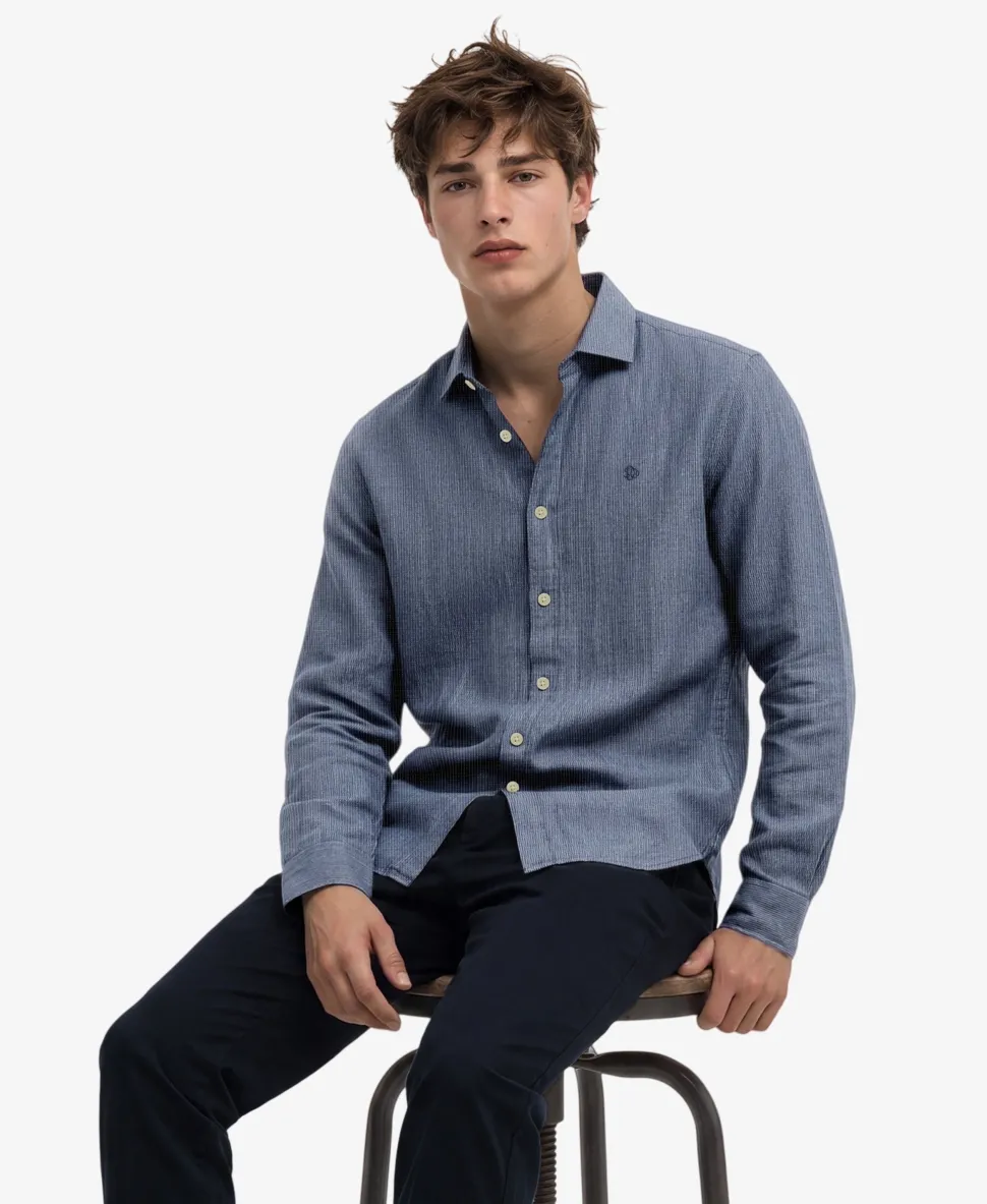 Riviera Long Sleeve Linen Shirt