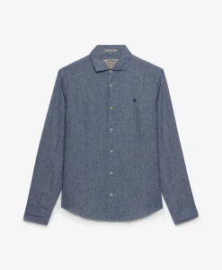 Riviera Long Sleeve Linen Shirt