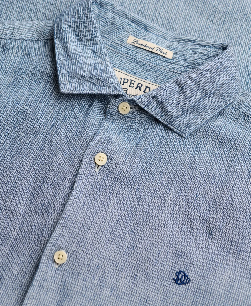 Riviera Long Sleeve Linen Shirt
