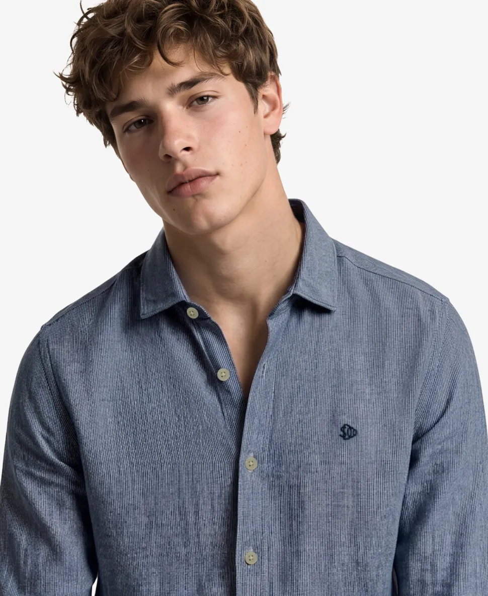 Riviera Long Sleeve Linen Shirt