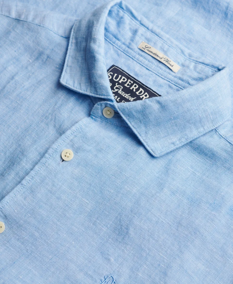 Riviera Short Sleeve Linen Shirt
