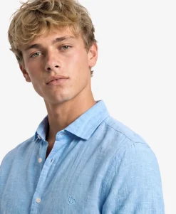 Riviera Short Sleeve Linen Shirt