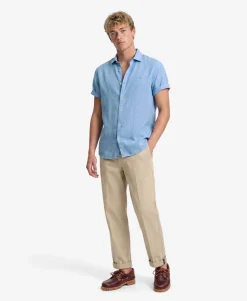 Riviera Short Sleeve Linen Shirt