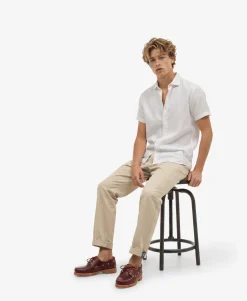 Riviera Short Sleeve Linen Shirt
