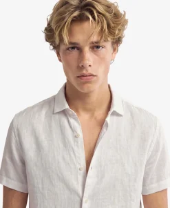 Riviera Short Sleeve Linen Shirt