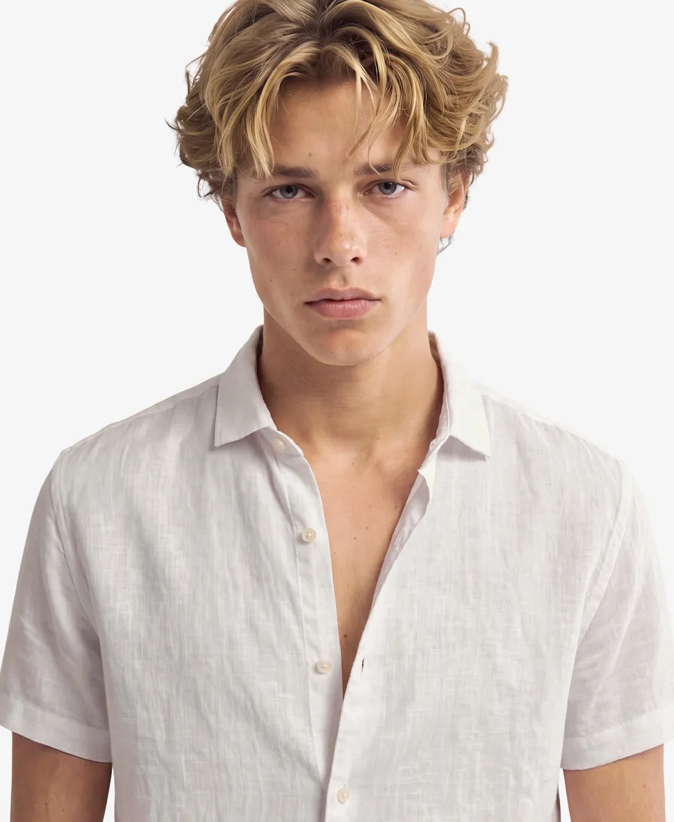 Riviera Short Sleeve Linen Shirt