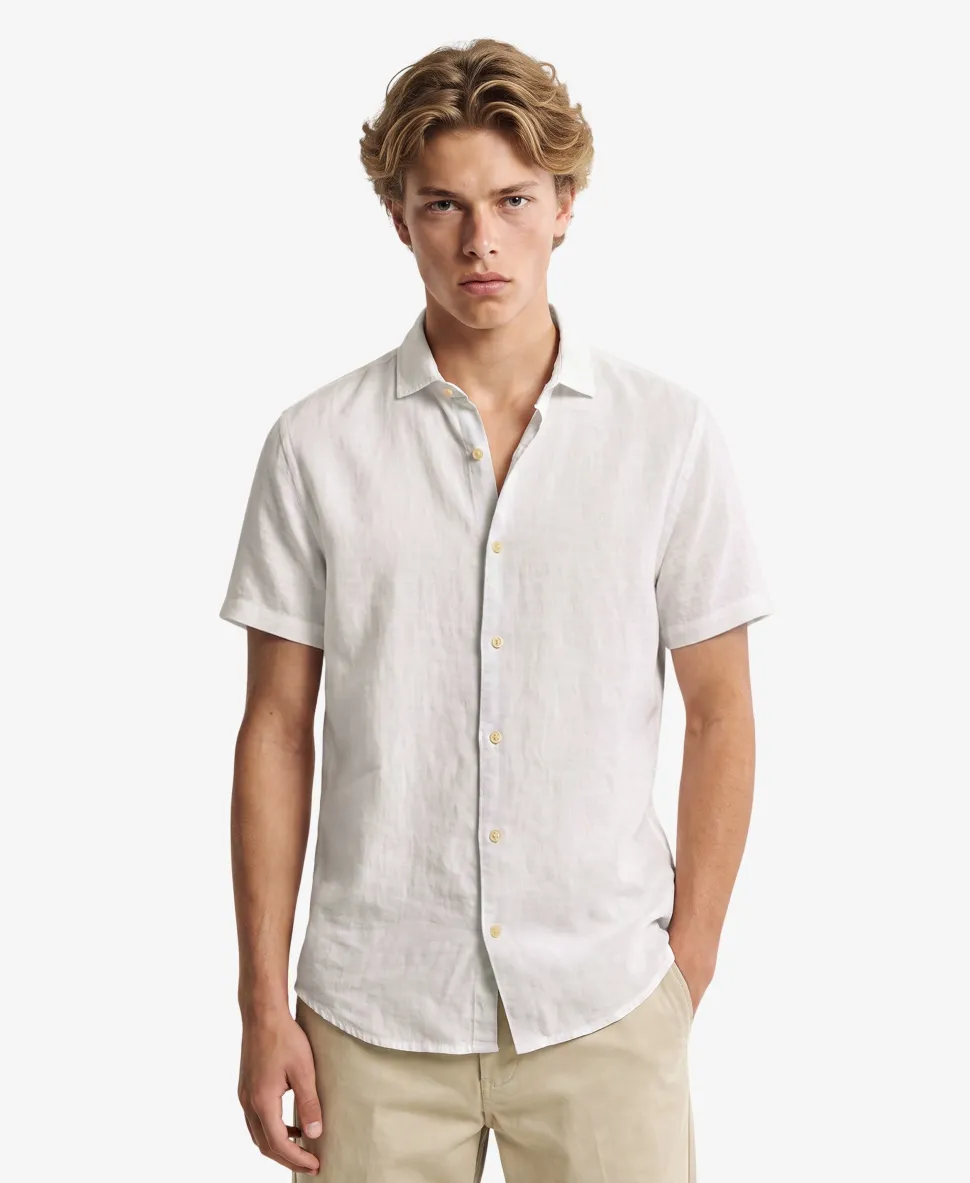 Riviera Short Sleeve Linen Shirt