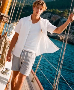 Riviera Short Sleeve Linen Shirt