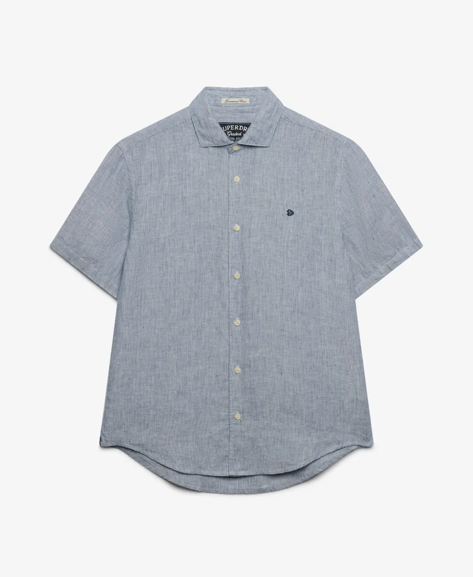 Riviera Short Sleeve Linen Shirt