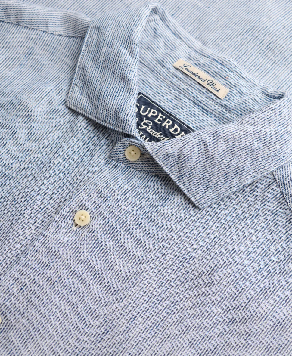 Riviera Short Sleeve Linen Shirt