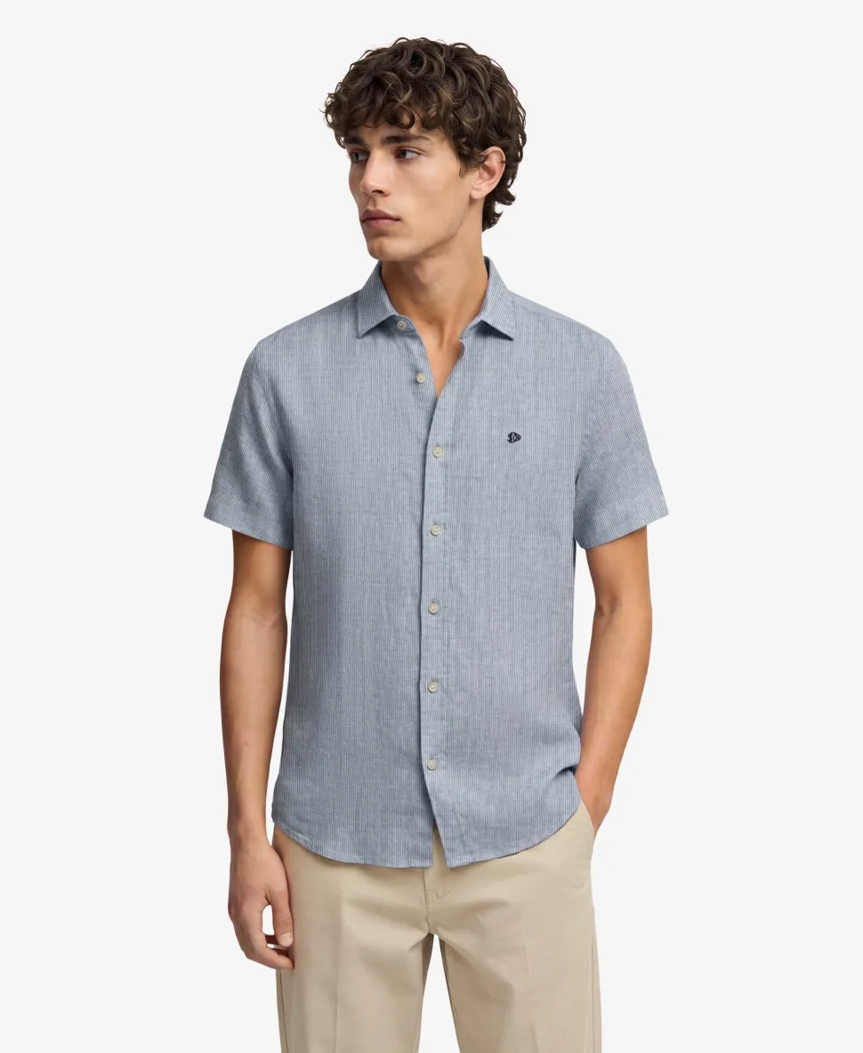 Riviera Short Sleeve Linen Shirt