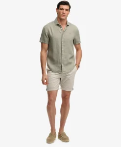 Riviera Short Sleeve Linen Shirt