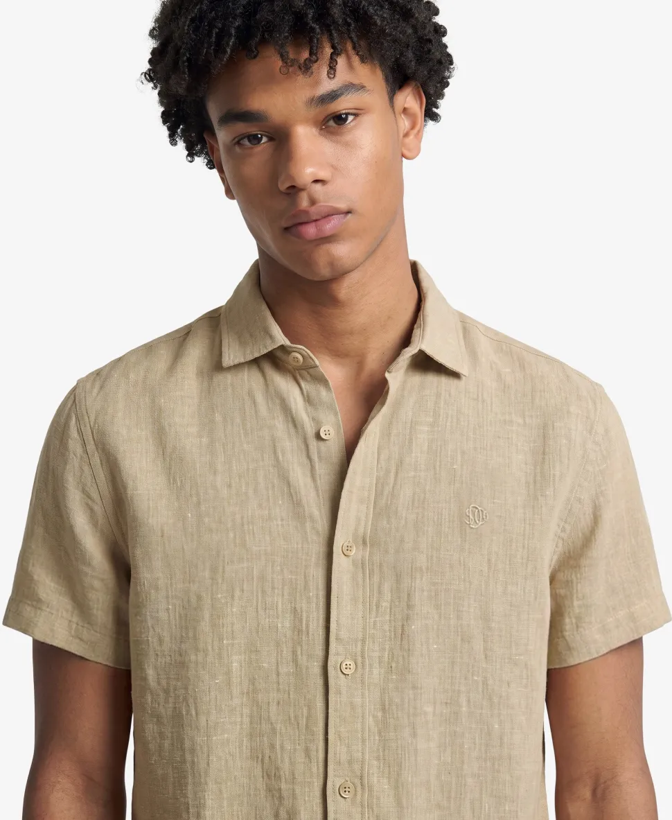 Riviera Short Sleeve Linen Shirt