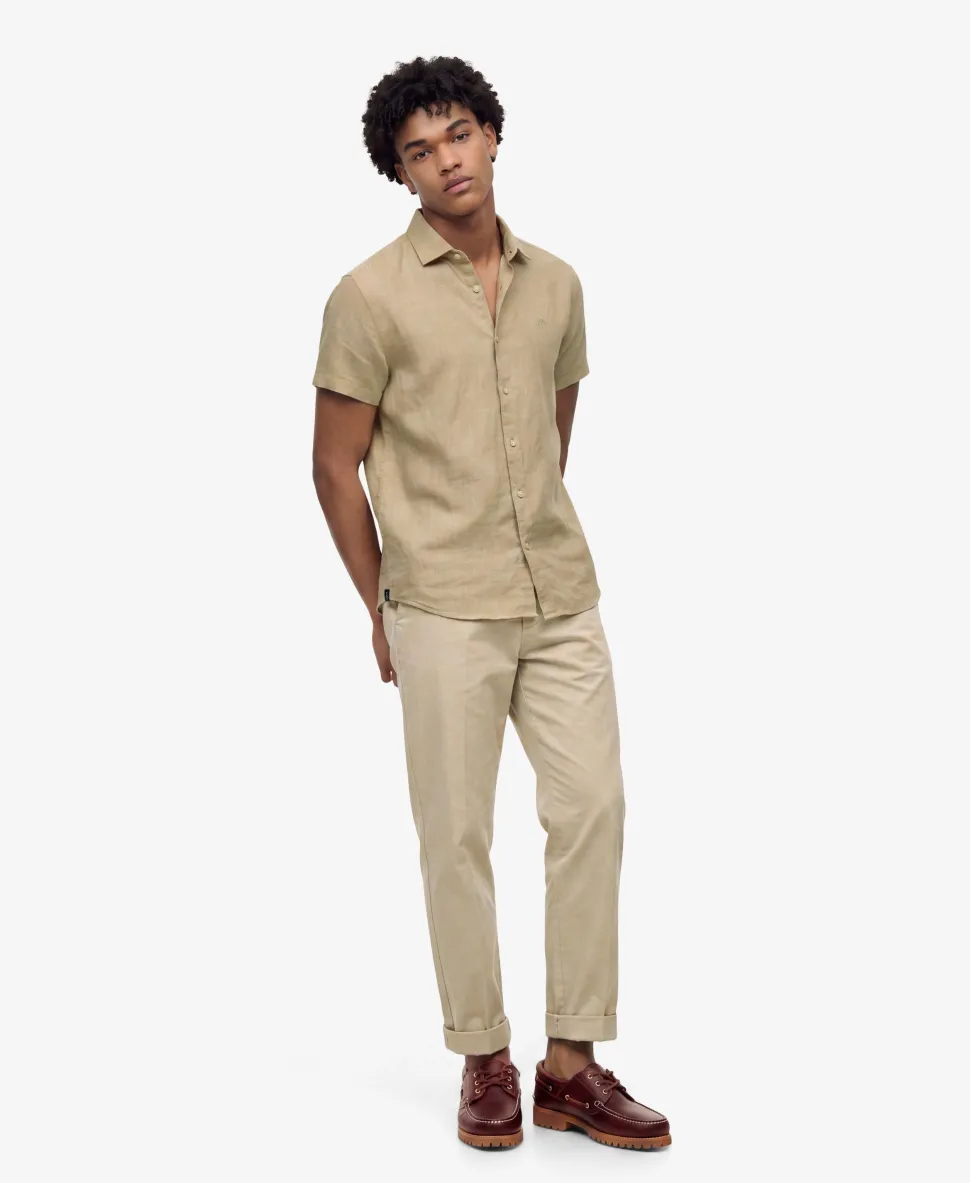 Riviera Short Sleeve Linen Shirt