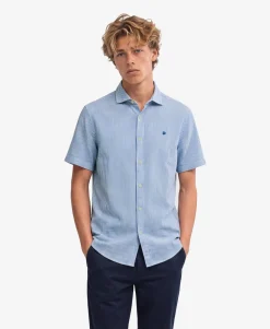 Riviera Short Sleeve Linen Shirt