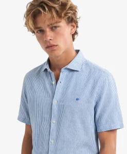 Riviera Short Sleeve Linen Shirt