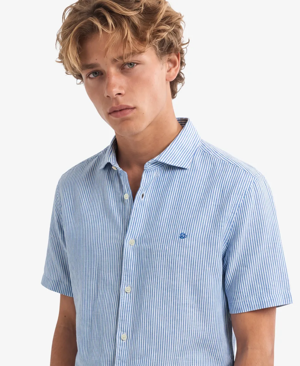 Riviera Short Sleeve Linen Shirt