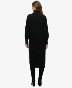 Rollneck Midi Jumper Dress