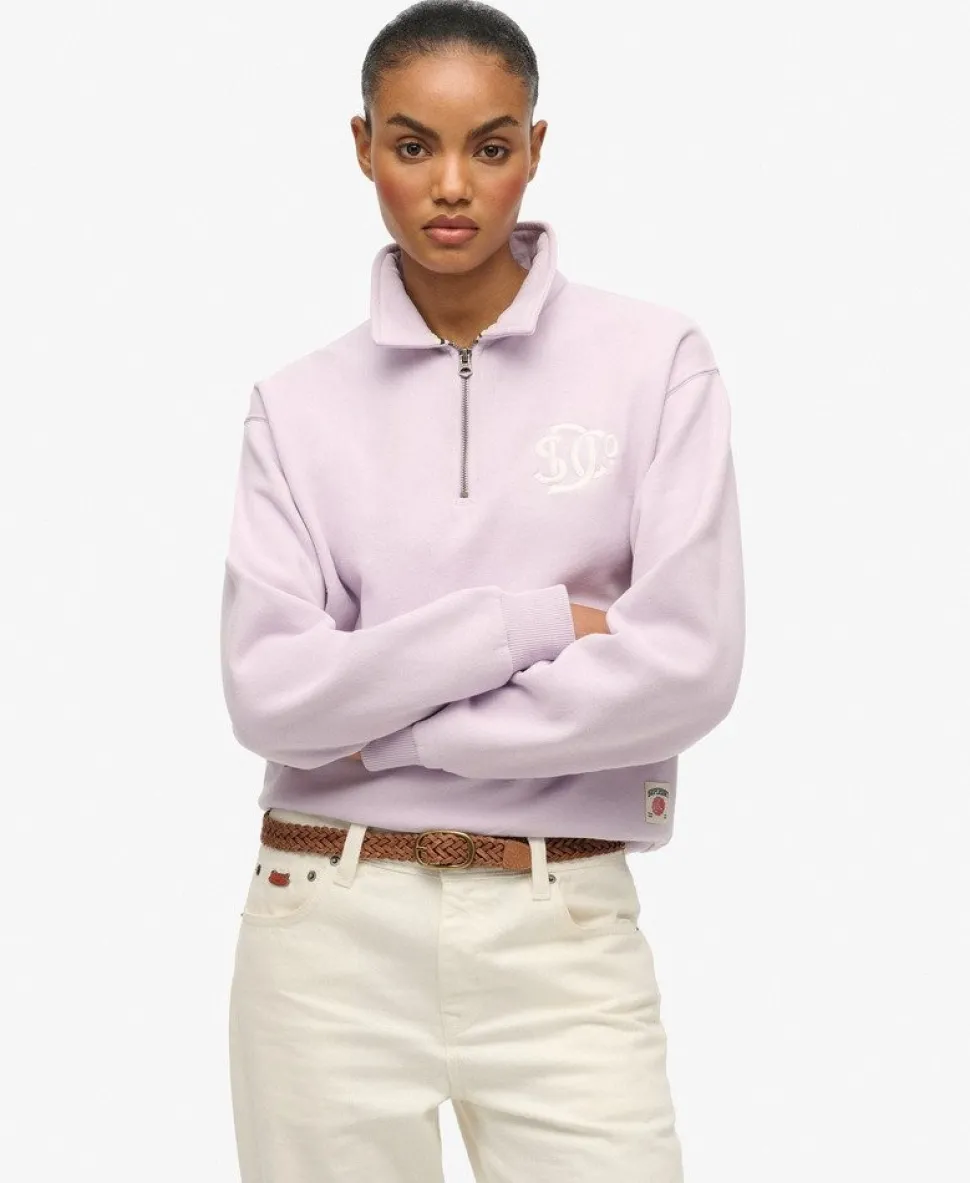 SD&Co. Collared Half Zip Sweatshirt