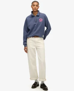 SD&Co. Collared Half Zip Sweatshirt
