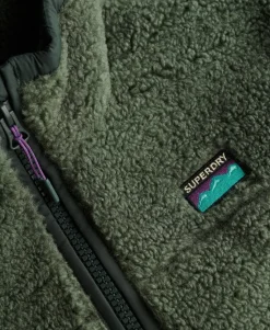 Sherpa Fleece Hybrid Jacket