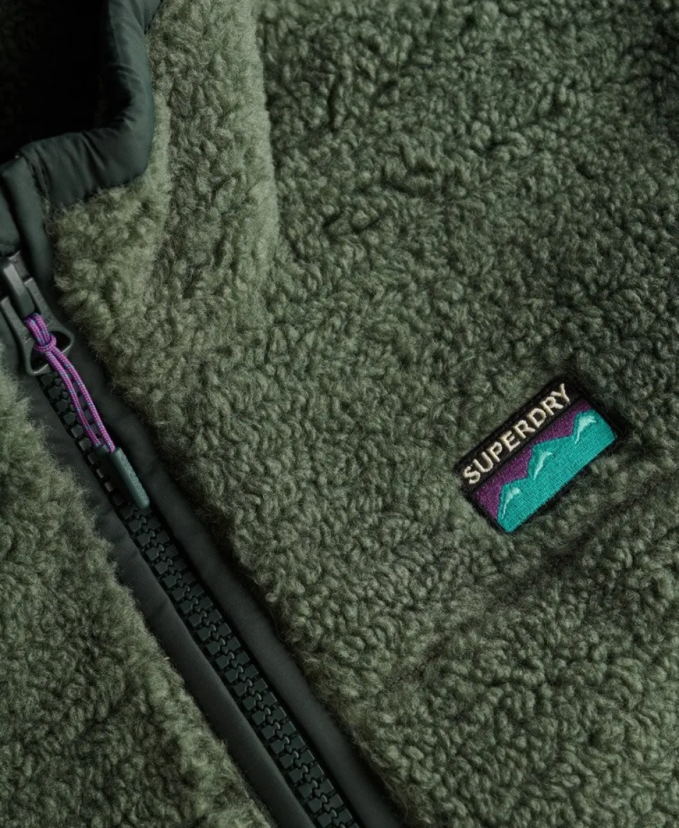 Sherpa Fleece Hybrid Jacket