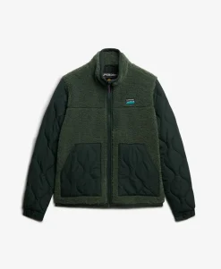 Sherpa Fleece Hybrid Jacket
