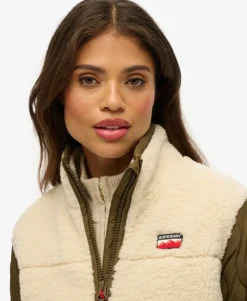 Sherpa Fleece Hybrid Jacket