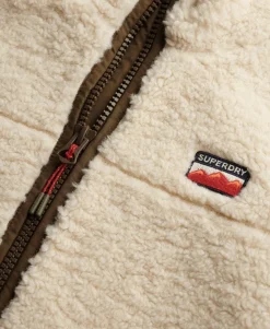 Sherpa Fleece Hybrid Jacket