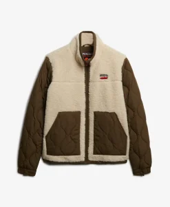 Sherpa Fleece Hybrid Jacket