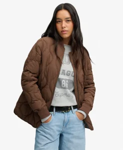 Short Onion Quilt Liner Jacket