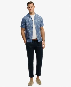 Short Sleeve Printed Beach Shirt