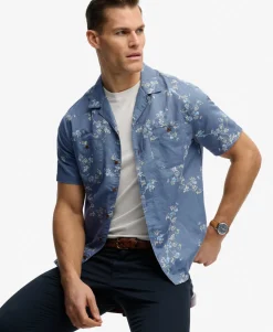 Short Sleeve Printed Beach Shirt