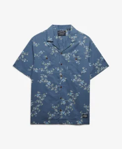 Short Sleeve Printed Beach Shirt