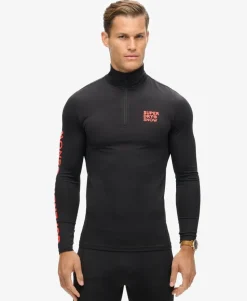 Ski Base Layer Half Zip Top